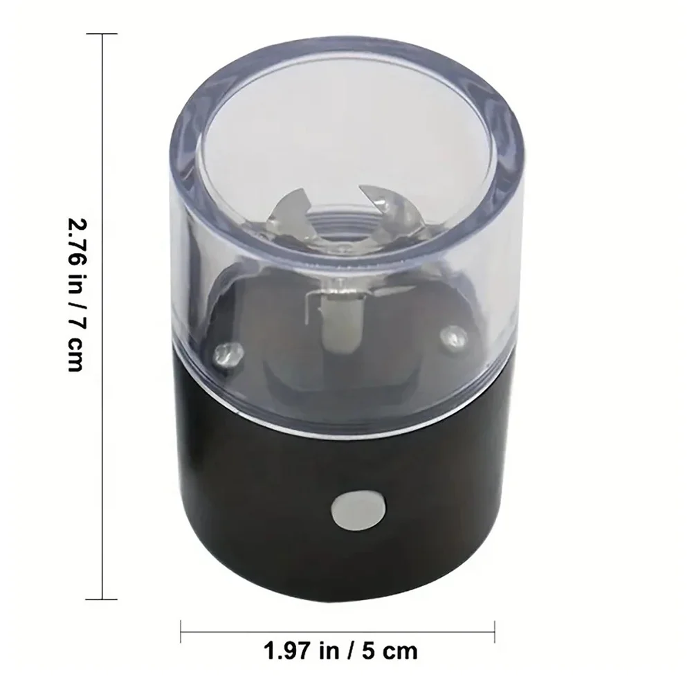 Multi Color Portable USB Charging Automatic Herbal Dry Flowers Tea Crusher Electric Herb Grinder