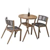Table ronde marron
