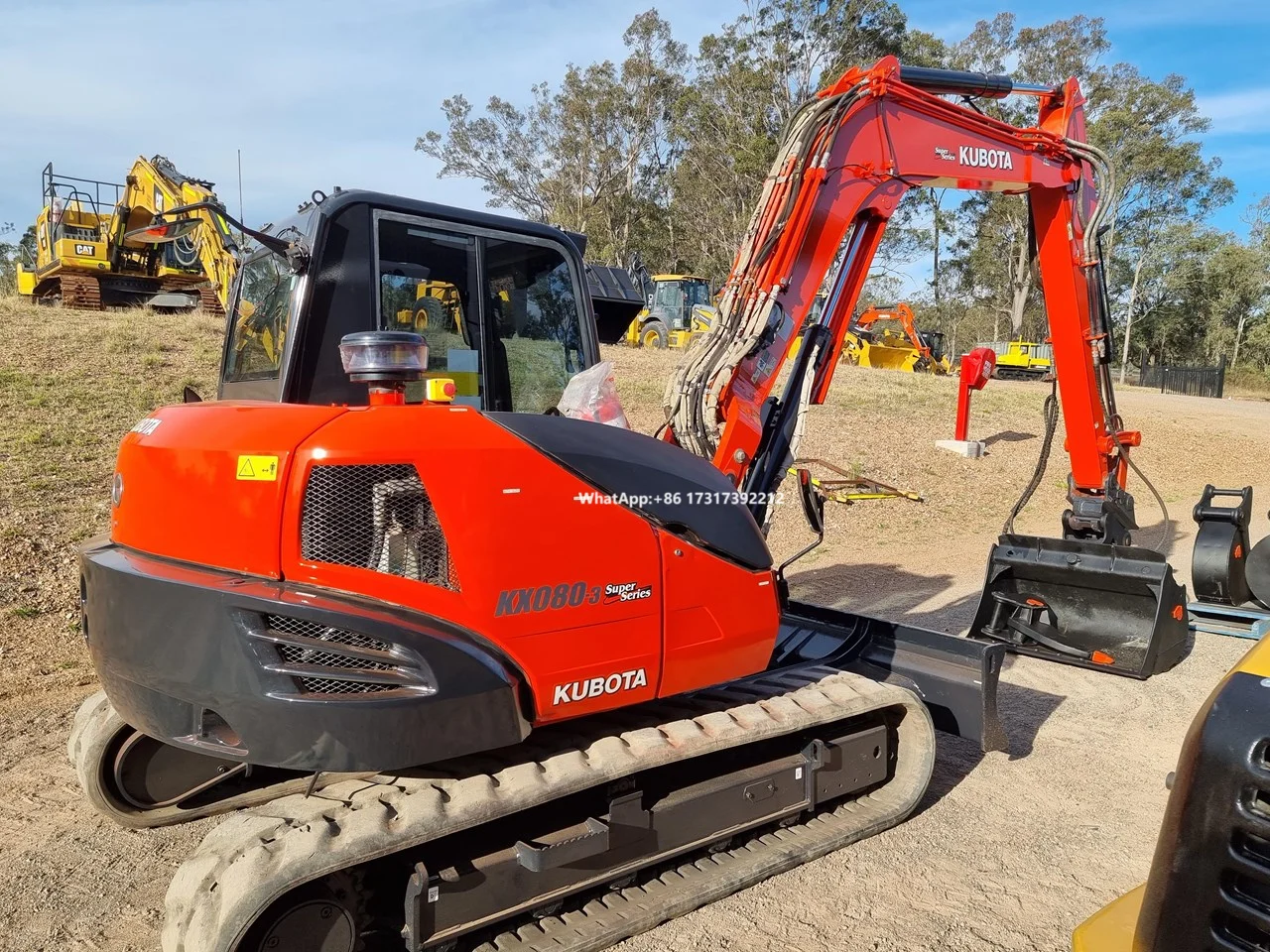 Small Machine Imported From Japan Kubota Kx080-3s  Very Low Price Very Good Quality