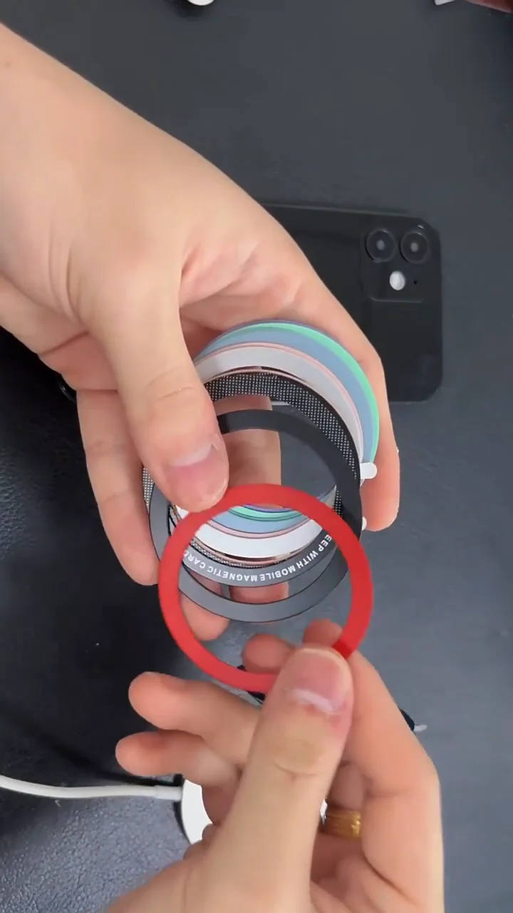 Universal Metal Plate Ring For Magsafe Wireless Charger Iron