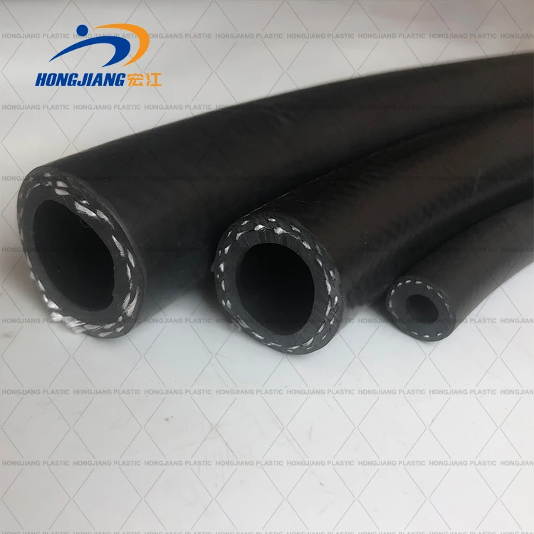 SAE J30  R6 R7 R10 3/8" 5/8 Inch Rubber Hose Rubber Oil Resistant Hose Fiber Braided Fuel Hose 1/2 Inch 1 Inch 5/16 Inch
