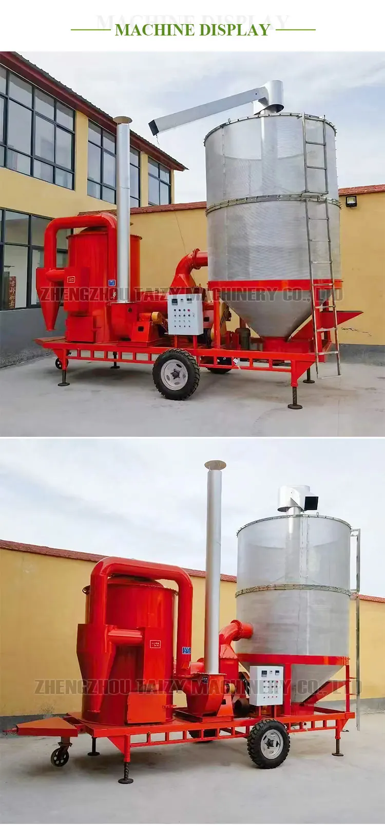 30 Ton Grain Dryer Machine Diesel Mobile Grain Dryer Buy 30 Ton Grain