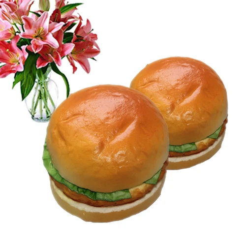手作りの家の装飾誕生日モデルフォーム装飾ハンバーガーパンソフトpuフォーム食品 Buy デコタティブハンバーガー パン シミュレーションフード 偽puフードハンバーガー Product On Alibaba Com