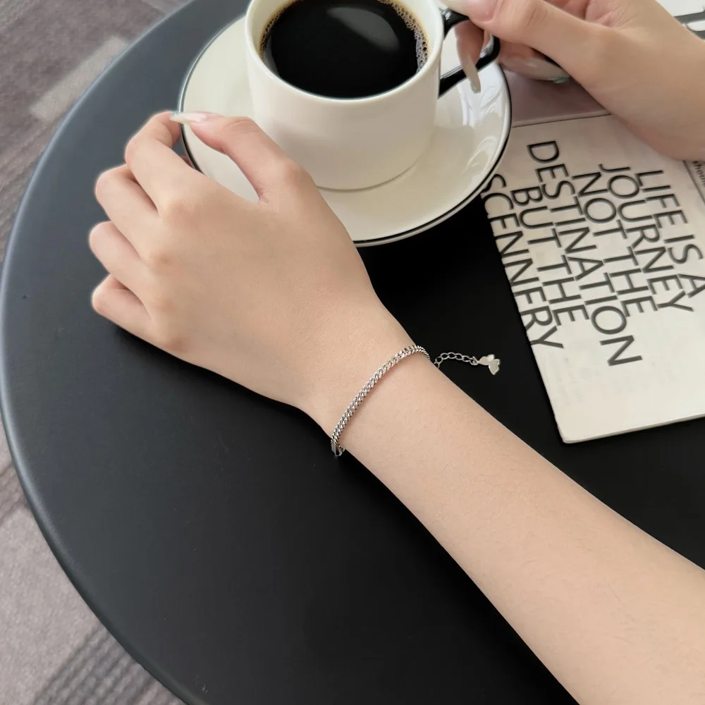 KAKODIY butterfly chain bracelet 18K gold plated 5A cubic zirconia jewelry gift for woman wife her girlfriend teen detail 3