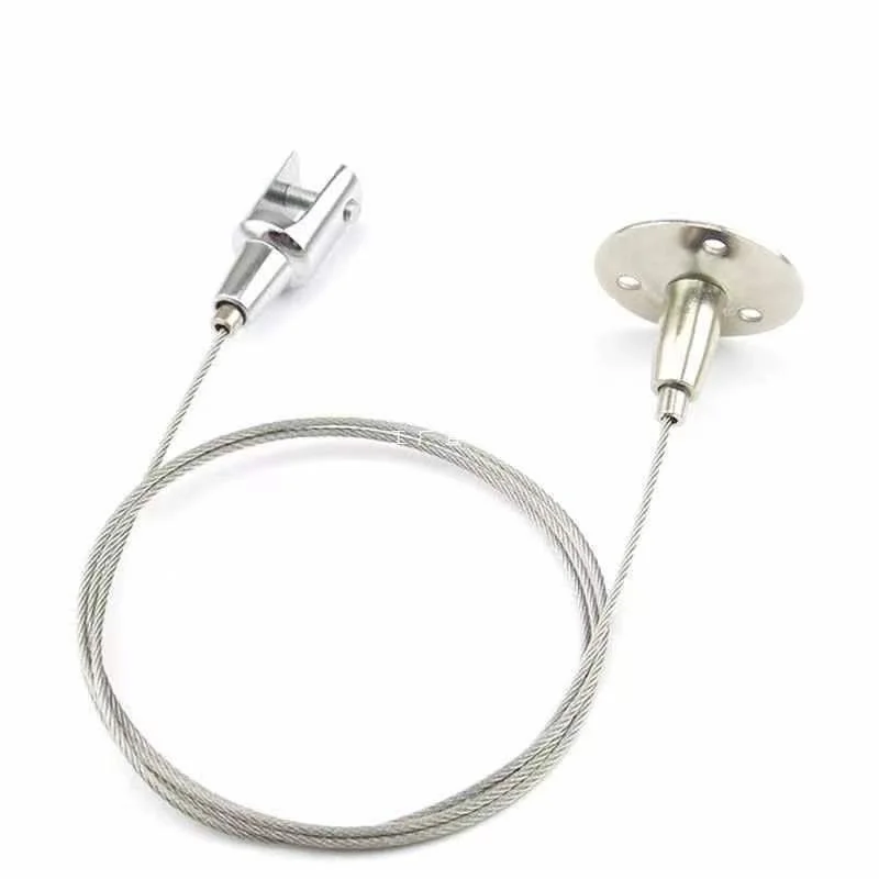 Металлический трос подвесной зажим для фиксированного кода стеклянный диск код купольный юаня
