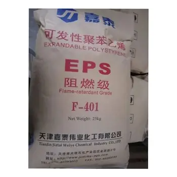 White High Density Eps Beads Insulation Raw Material Filled Foam Eps Resin Granules Eps Particles