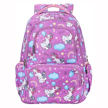 School bag Fashion Girl Boy Dinosaur Unicorn Printing Larger Capacity Kids School Bag backpack