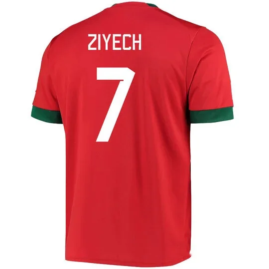 Wholesale 7 Hakim Ziyech Morocco Soccer Jersey 2022 2023 Men Home Away  Sports T Shirts 2 Achraf Hakimi Football Uniform From m.