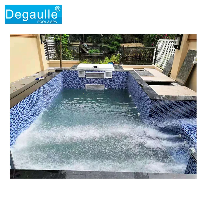 Degaulle Artificial Wave Pool Machine Counter Current Flow Machine Jet Swim for  Inground  Endless Swimming Pool