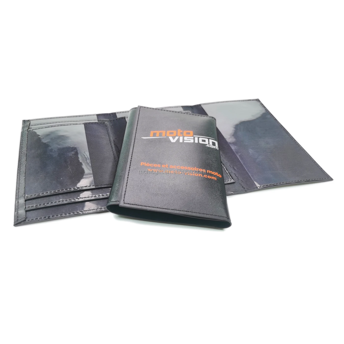 Custom Made Pvc Motorcycle Registration Document Holder,Auto