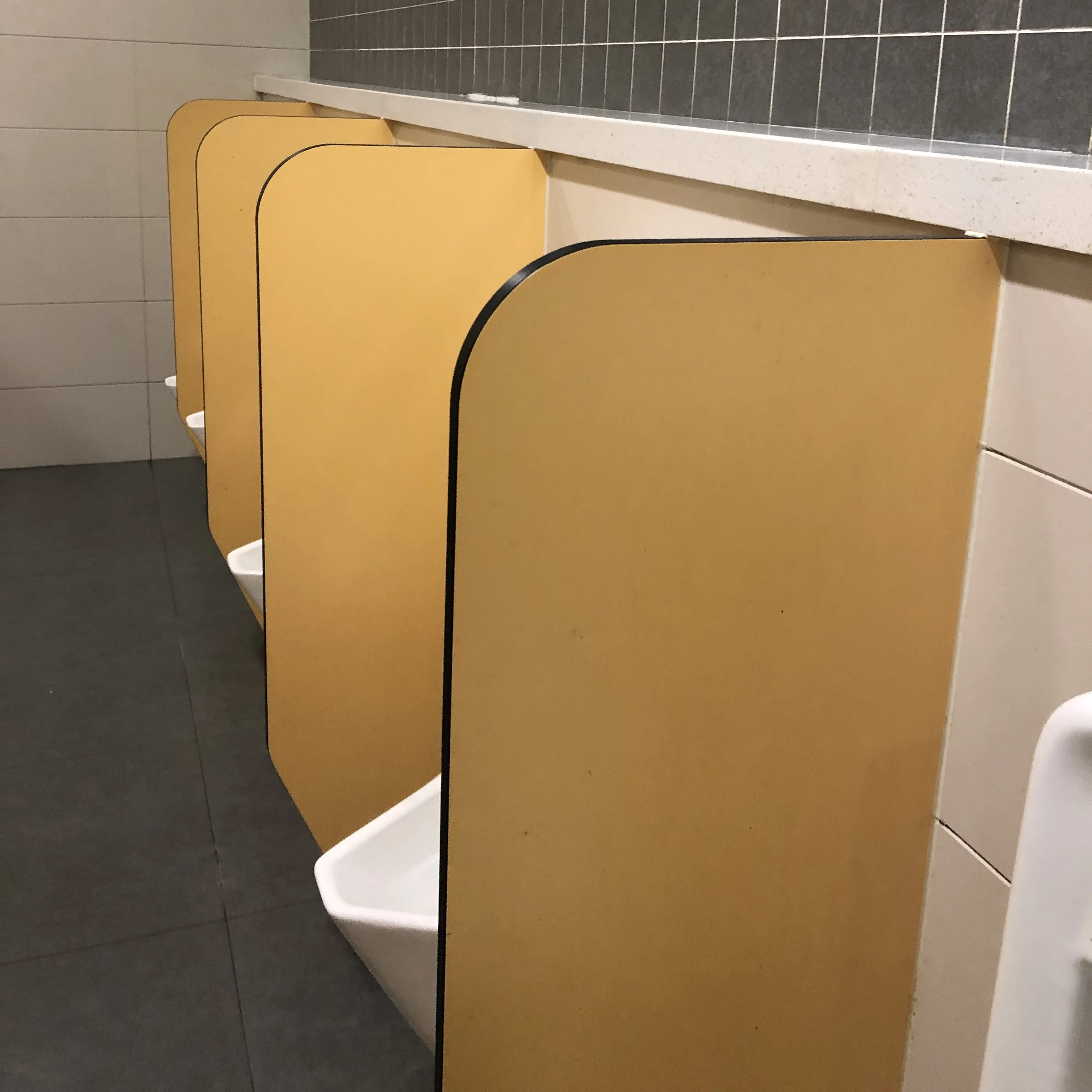 高压层压板hpl酚醛树脂小便池隔板