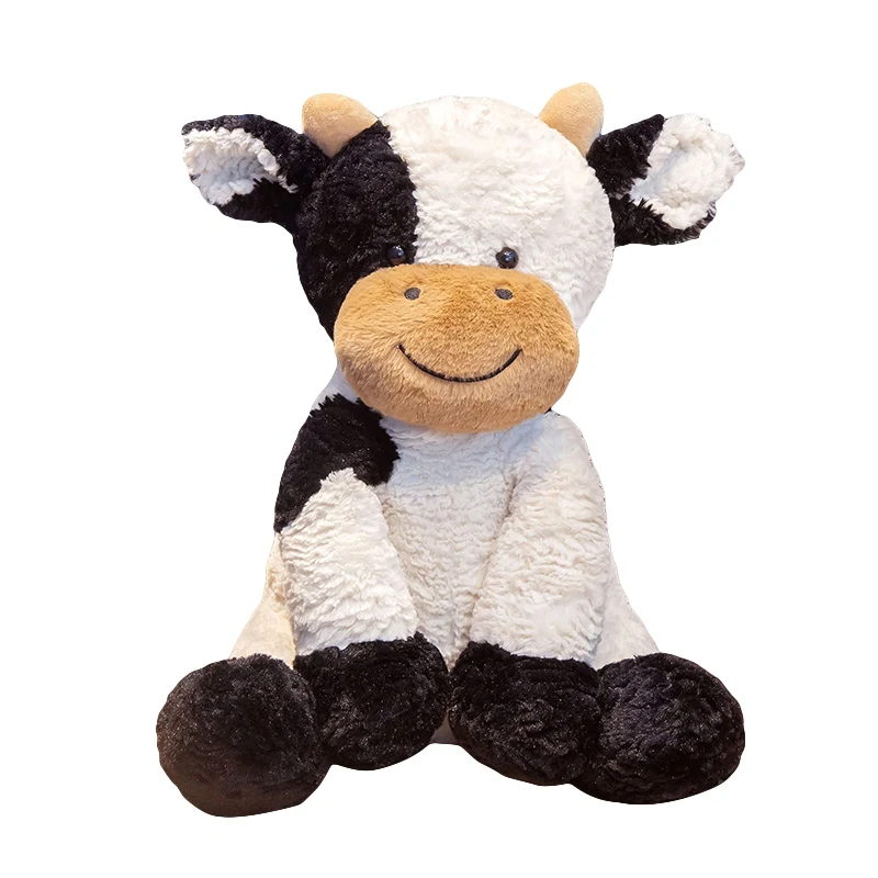 Custom Stuffed Cow Plush Toy  New Year Stuffed Animal