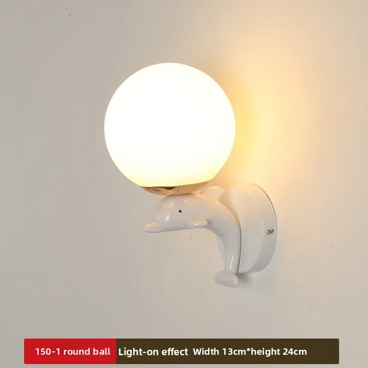 product new creative led american wall lamp for bedroom living room balcony stair corridor and aisle iron body with e26 bulb base-21
