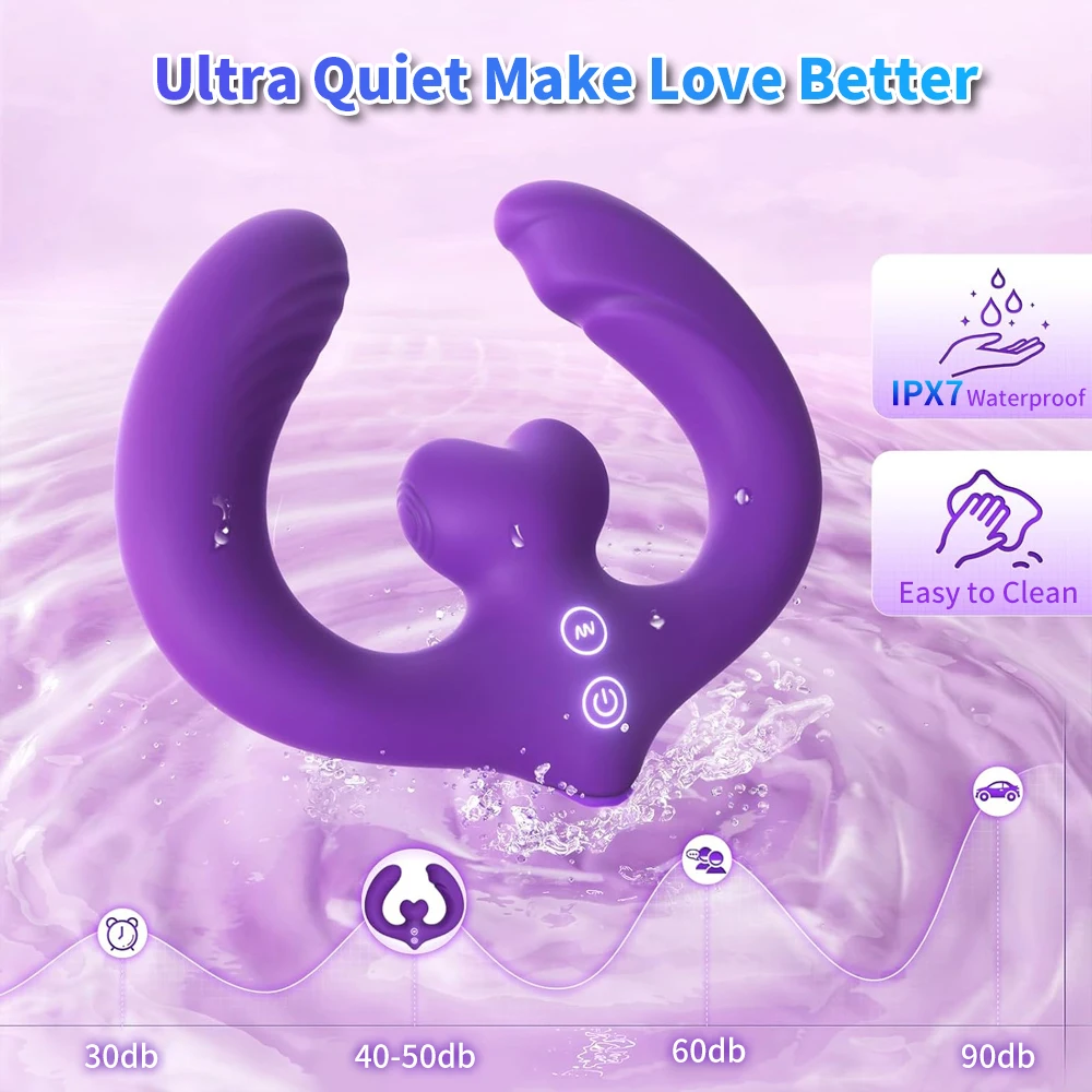 Sex Toy Box 7 Vibrating Modes Remote Control Vibrator Strapless Long Dildo Lesbian Sex Toys for Women Double Ended DildoVibrator