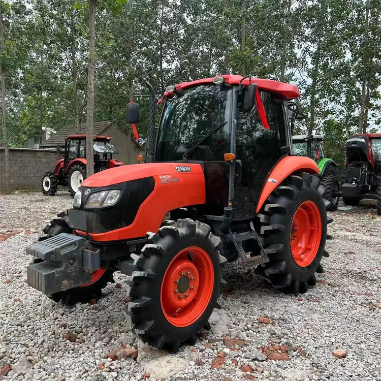 70hp 4wd Kubota M704 Used Agricultural Tractor For Agriculture Buy