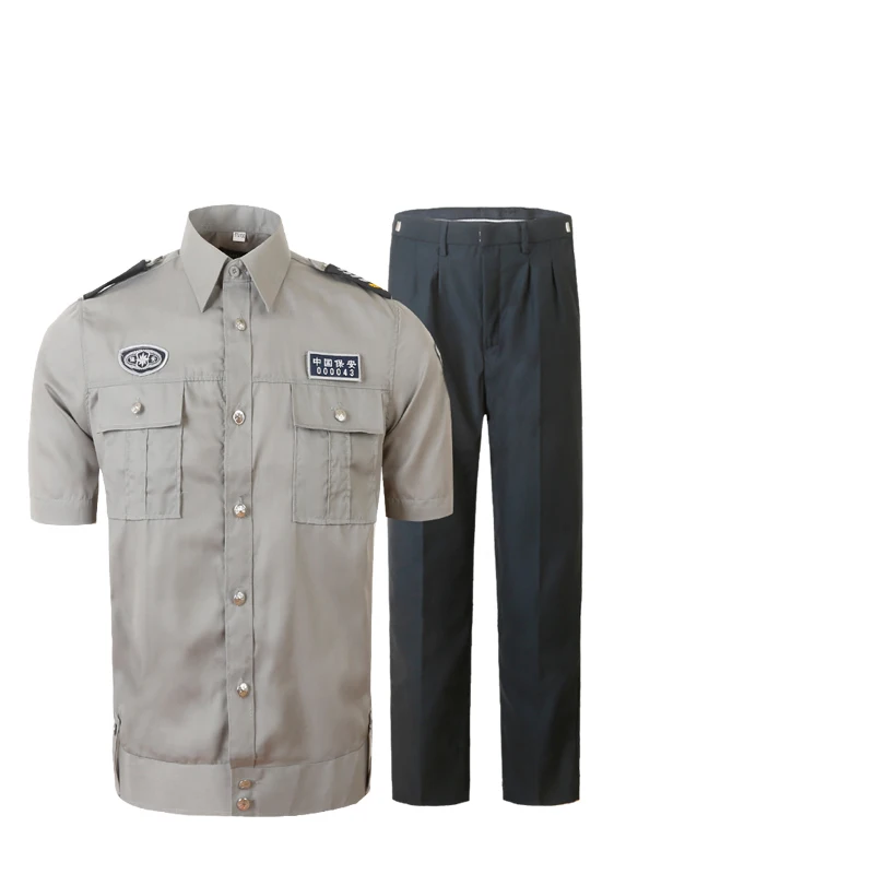 Design Security Uniform  65 Poly 35cotton Fabric Available Design Security Guards Complete Uniforms Staff Security for Clothes