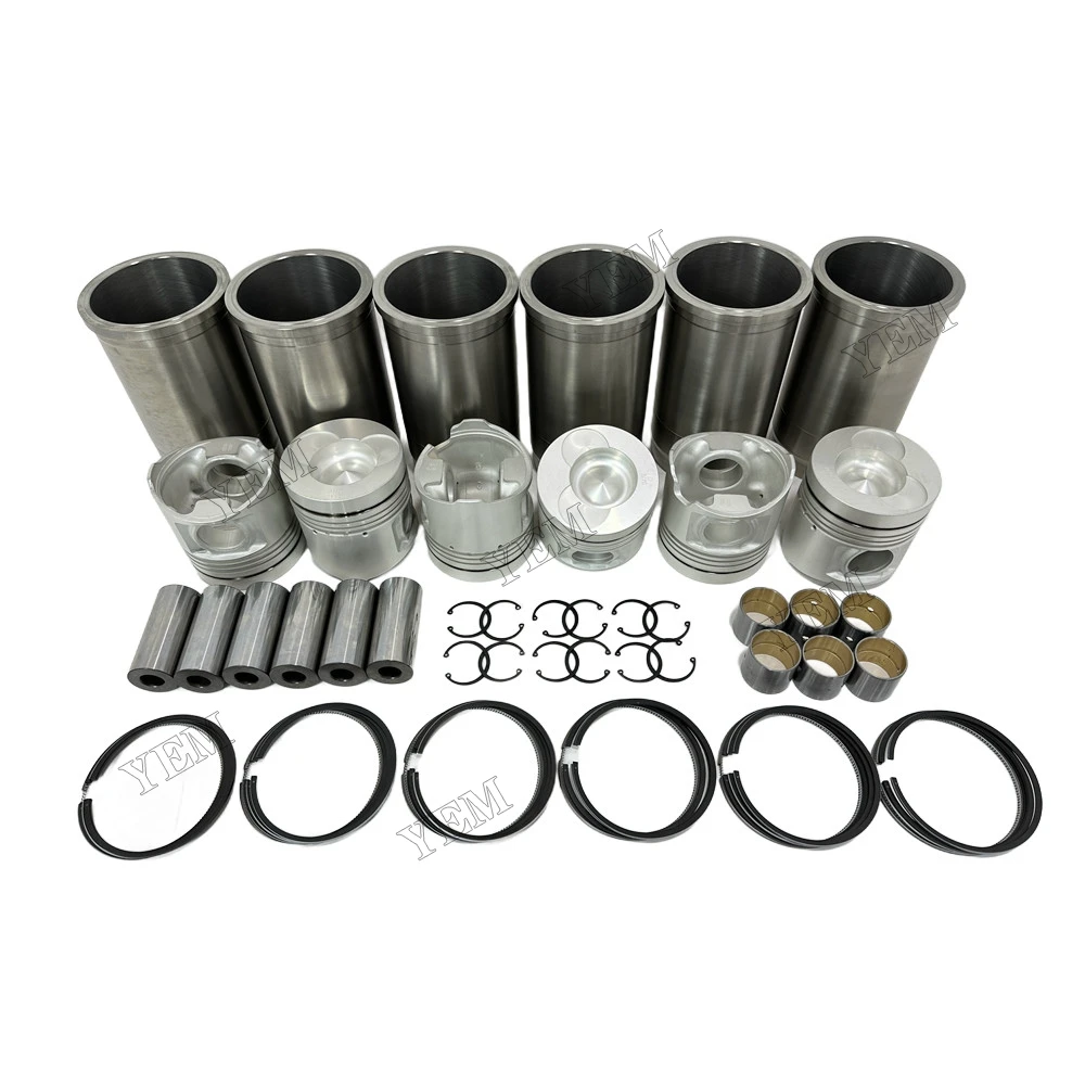 Cylinder Liner Kit Fit for Hino K13D Engine 5