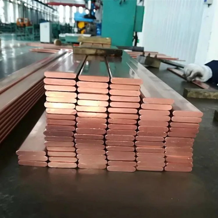 Source 99.9% pure copper flat bus bar C11000 copper bars 25x3mm