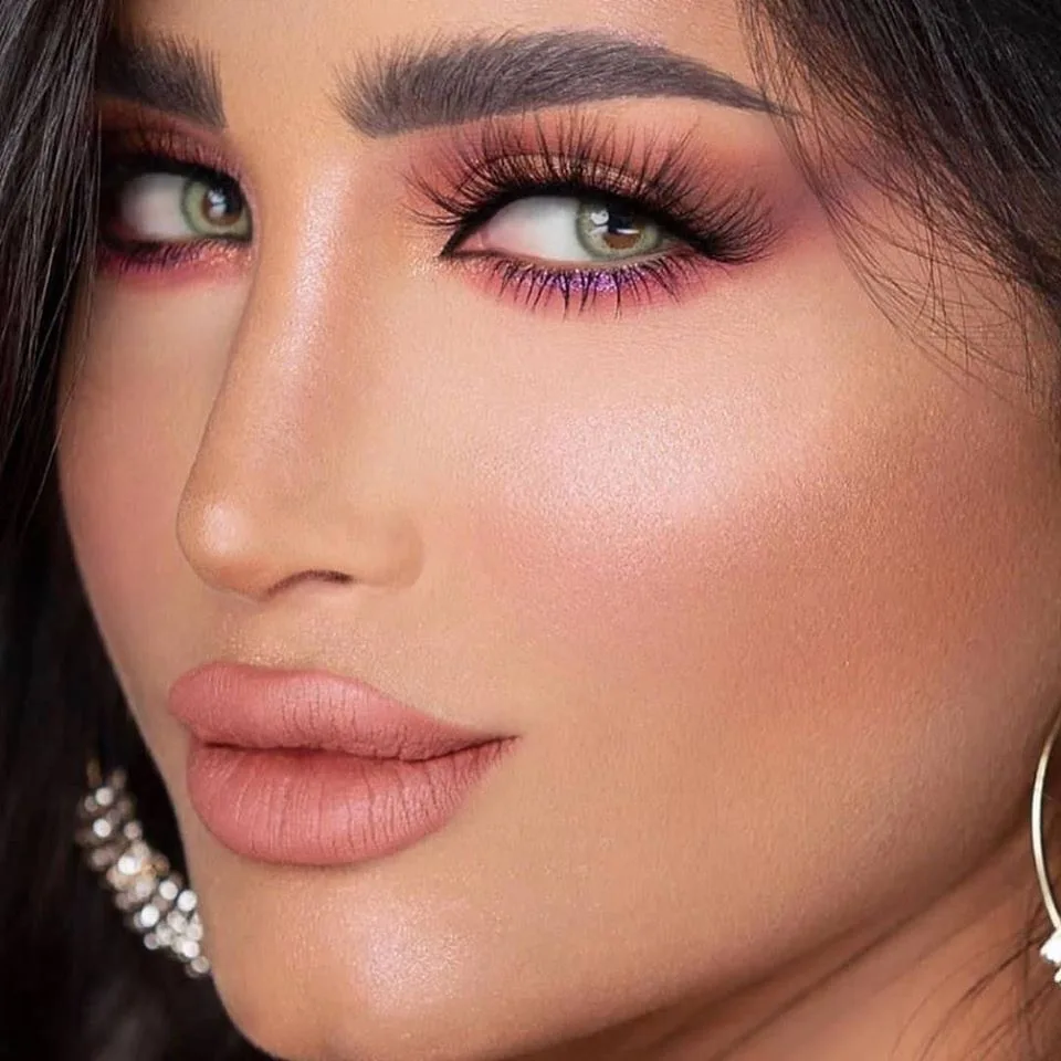 Ежедневные цветные контактные линзы хорошего качества LUMIRERE GREEN #16 из коранового материала 10 шт.