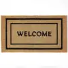 WELCOME Black Border