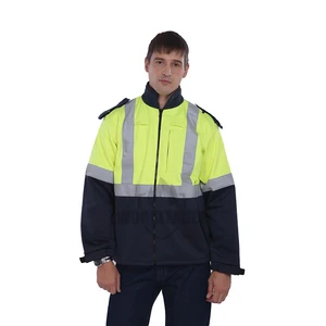 Factory Wholesale Fashion Customized Polyester Softshell Jacket Windbreaker Waterproof Breathable High Visibility Unisex