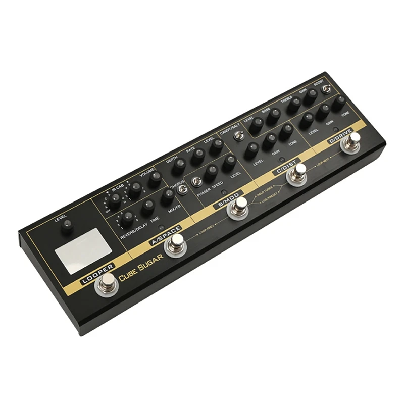 Cube Sugar Combo Guitar Effects Pedal With 72 Ir 9 Loops Tuner