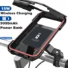 Black 15W with 5000MAH powerbank