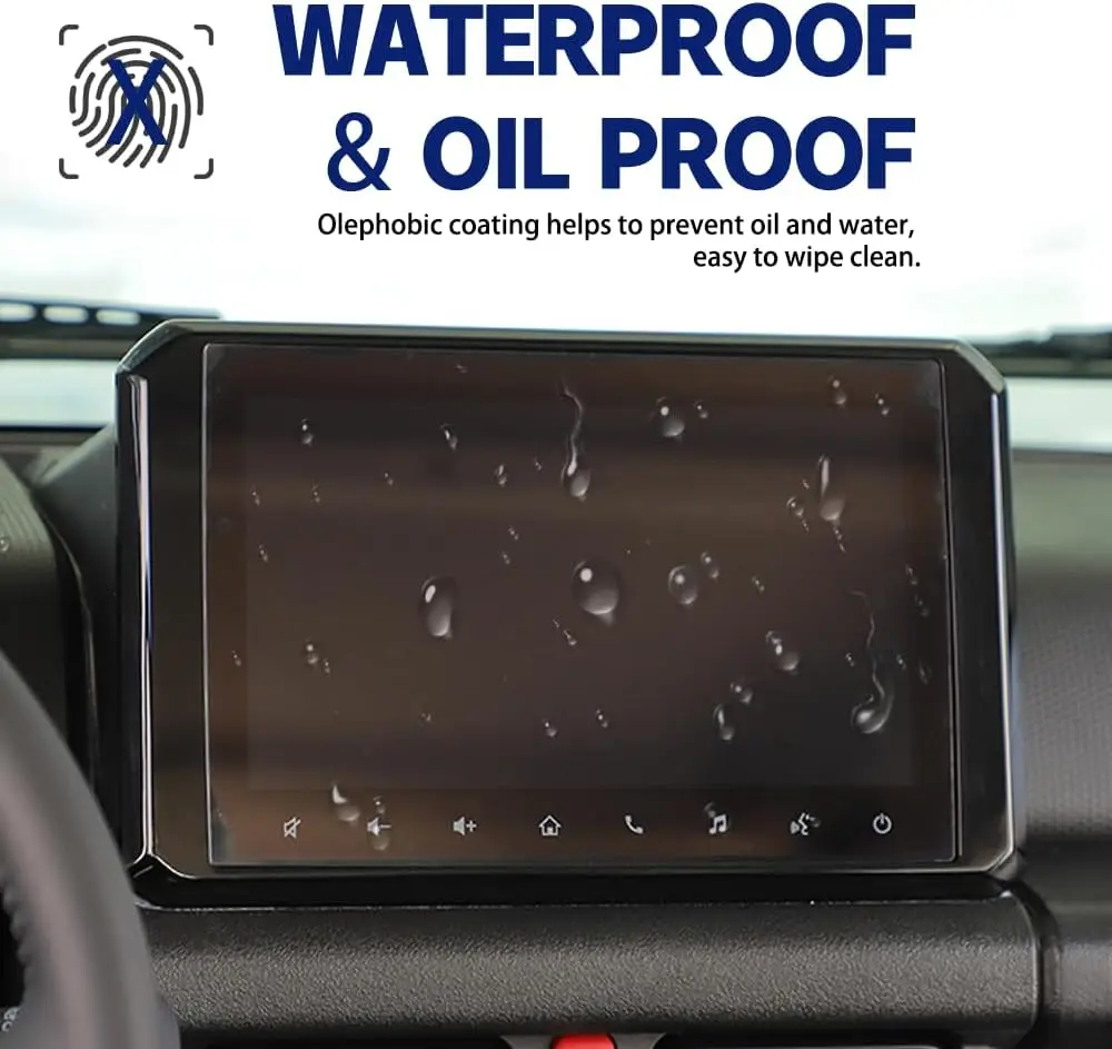 Auto Touch Screen Protector Tempered Glass for Suzuki Jimny 4Door 2023-2025 Decorative Cover Trim Car Refit Accessories