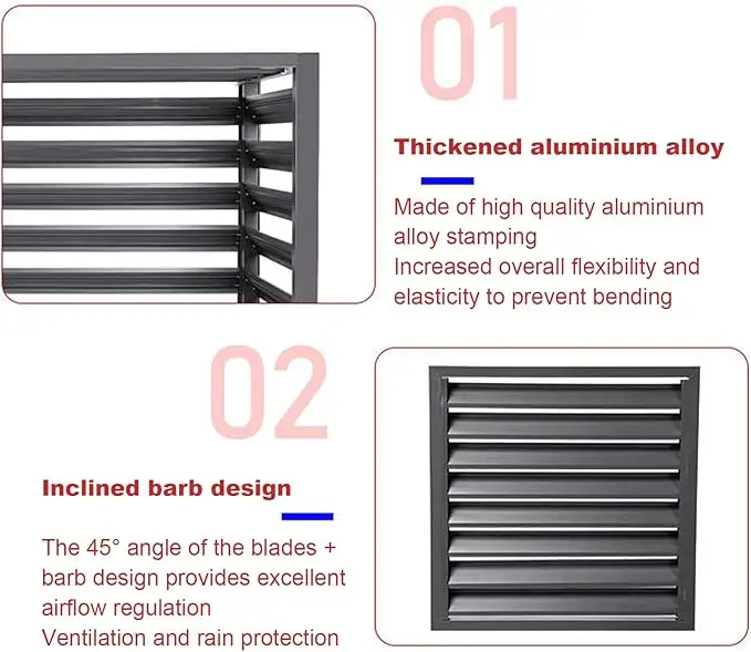 Aluminum Air Conditioner Cover