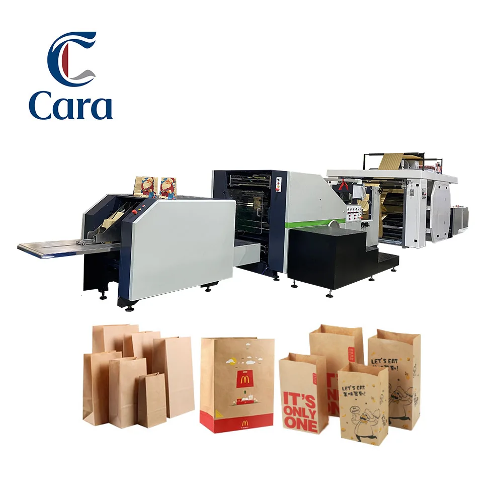 CARA BRAND Bag Making Machine Paper Bag Making Machine
