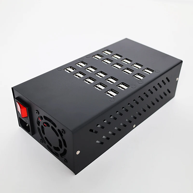 40 Port Dual-Port Industrial USB Quick Charging Station for Factory Hotel Multi Port Usb Charger Station 250w