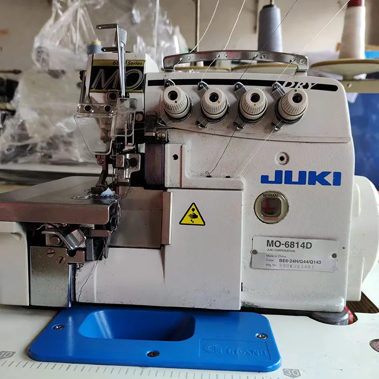 Juki 6814d Industrial Serge Overlock Sewing Machine Heavy Duty Walking