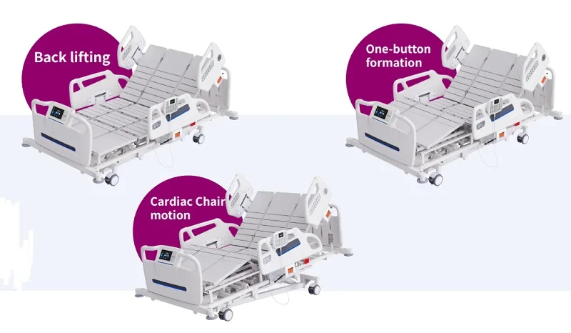 7 function electric anti bedsore health care nursing bed-62