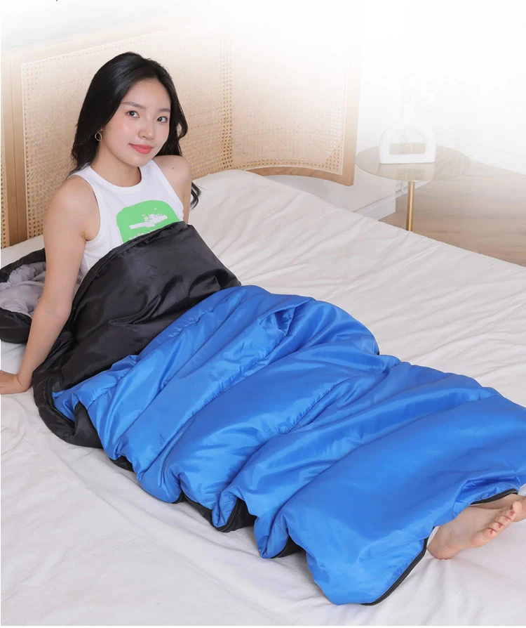 Portable Camping Waterproof Sleeping Bags Adults With Pocket 3 Season