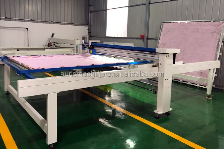 Hc3000 Long Arm High Speed  Computerized Single Head Mattress Quilts Quilting Sewing  Price Machine