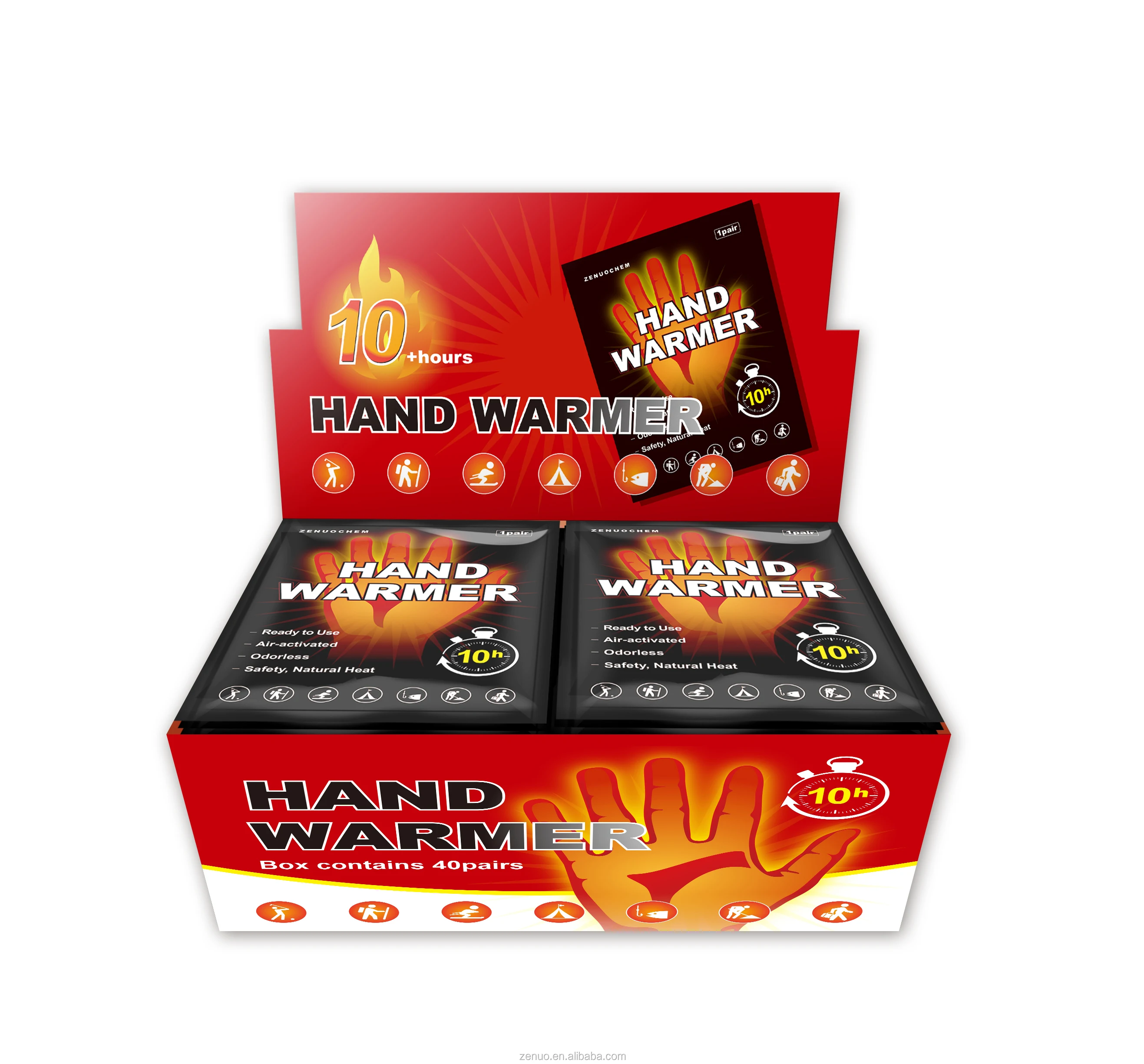Ecofriendly Single Use Hand Warmer Patch Heat Pack Hot Pad Hot Pack