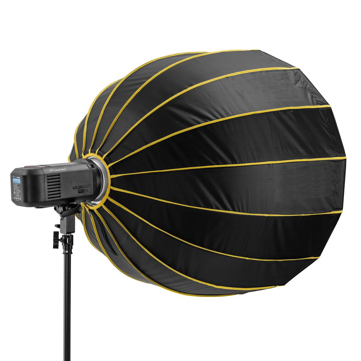 120cm Easy Lock Deep Parabolic 16 Rods Hexadecagon Quick Setup Umbrella Softbox With Bowens Mount and Carry Bag for Lighting