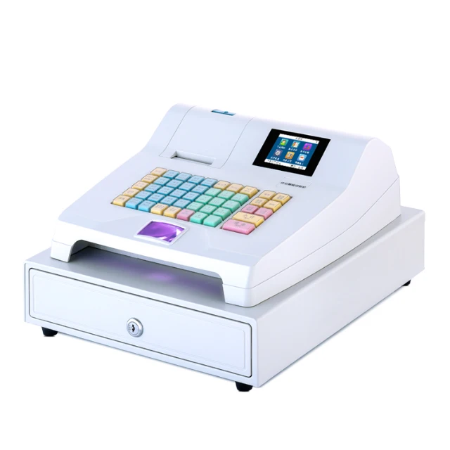 Cash Register Machine With Scanner