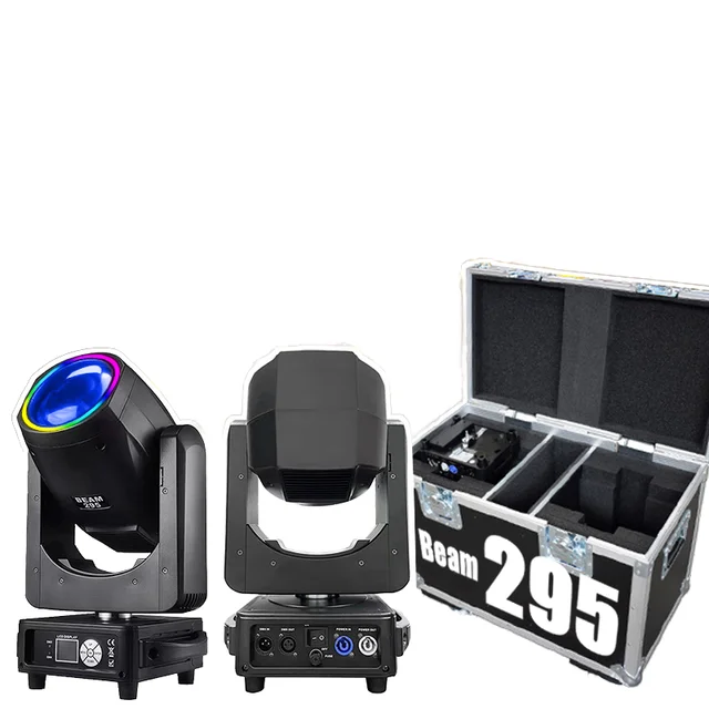 Custom 230w Beam Moving Head LED Light Flight Case IP65 Rated Warm White Emittance