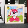 Puzzle di coniglio di piccole dimensioni 9 pezzi