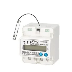 Smart digital electronic energy meter single-phase two-wire electric hack meters