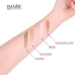 IMAGIC мерцающий бронзер и хайлайтеры пудра для макияжа консилер Хайлайтер для лица палитра для макияжа контур