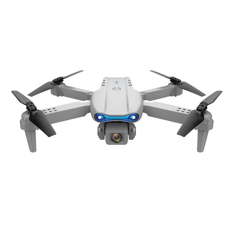 Dron E99 Pro Con 2 Cámaras 4K - 2 Baterías 30min, Plegable, 3D Flip Y 3 Modos De Velocidad (Naranja)