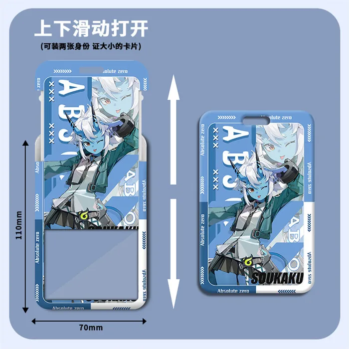 New Game Zenless Zone Zero Credential Holder Cute Card Holder