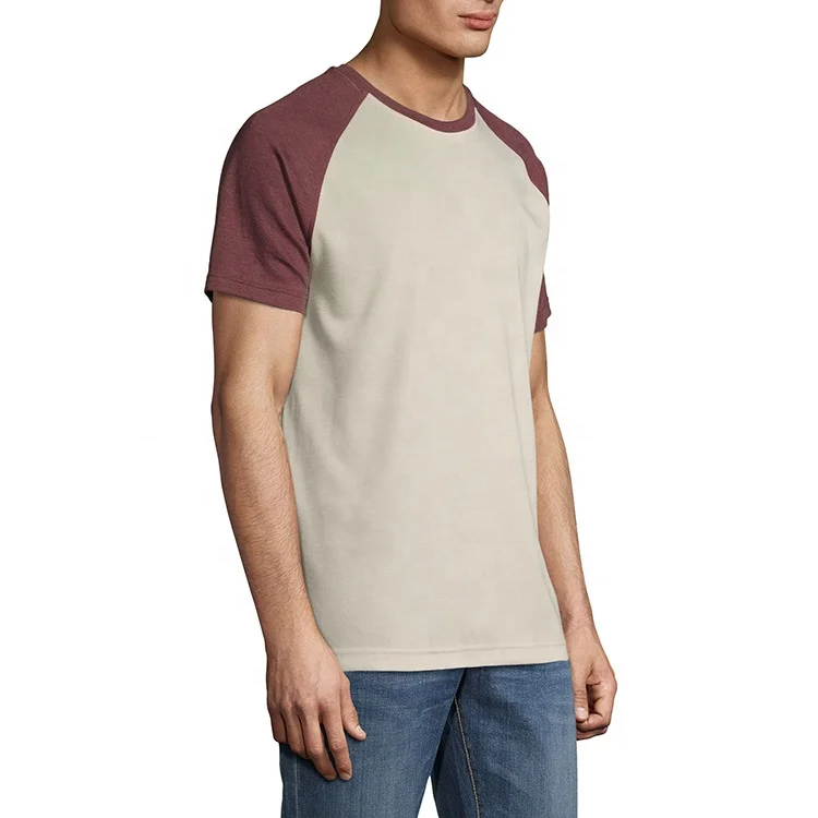 JL0407K Wholesale High Quality Embroidery Mens Oversized T-Shirt Heavyweight Casual Patchwork T Shirts for Men