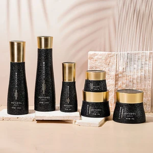 Wholesale 15g 50g 80g 30ml 100ml 120ml Cosmetic Glass Bottle Sets Glass Jar for Skincare Face Cream Lotion Bottle