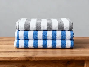 100% Cotton Woven Solid Color Hypoallergenic Absorbent Durable Rectangle Bath Towel Set for Adults-Hotel Use