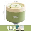 Lime green lunch box 450ml-ceramic liner
