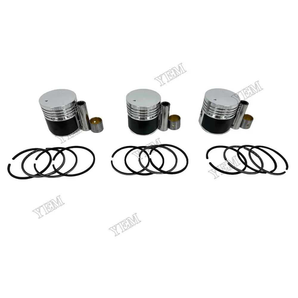 Piston Kit Fit for Mitsubishi K3B Engine