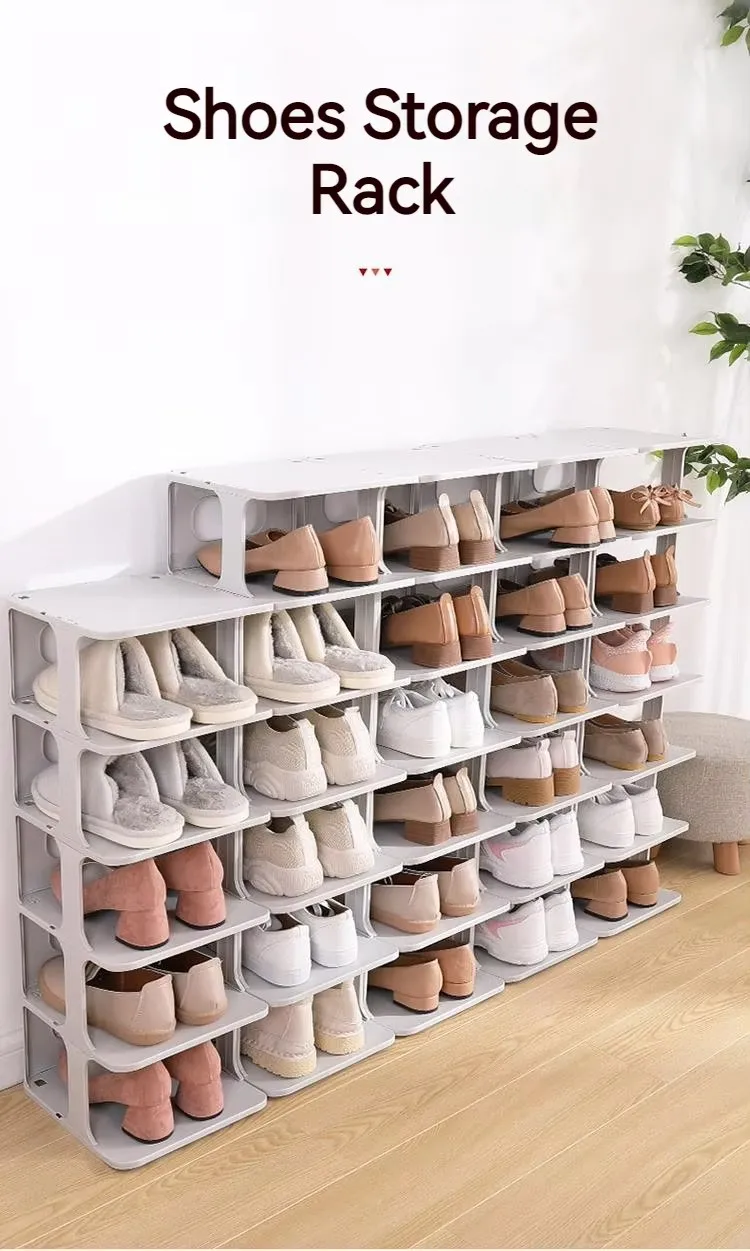 High Quality Easy Installation Shoe Rack Organizer Space-Saving Wholesale Shoe Storage for Living Room details